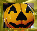 jack O' Lantern custom helium balloon 